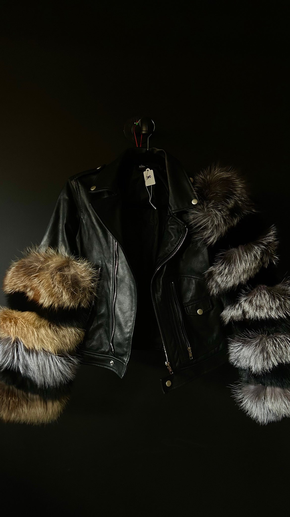 Criss Cross moto jacket