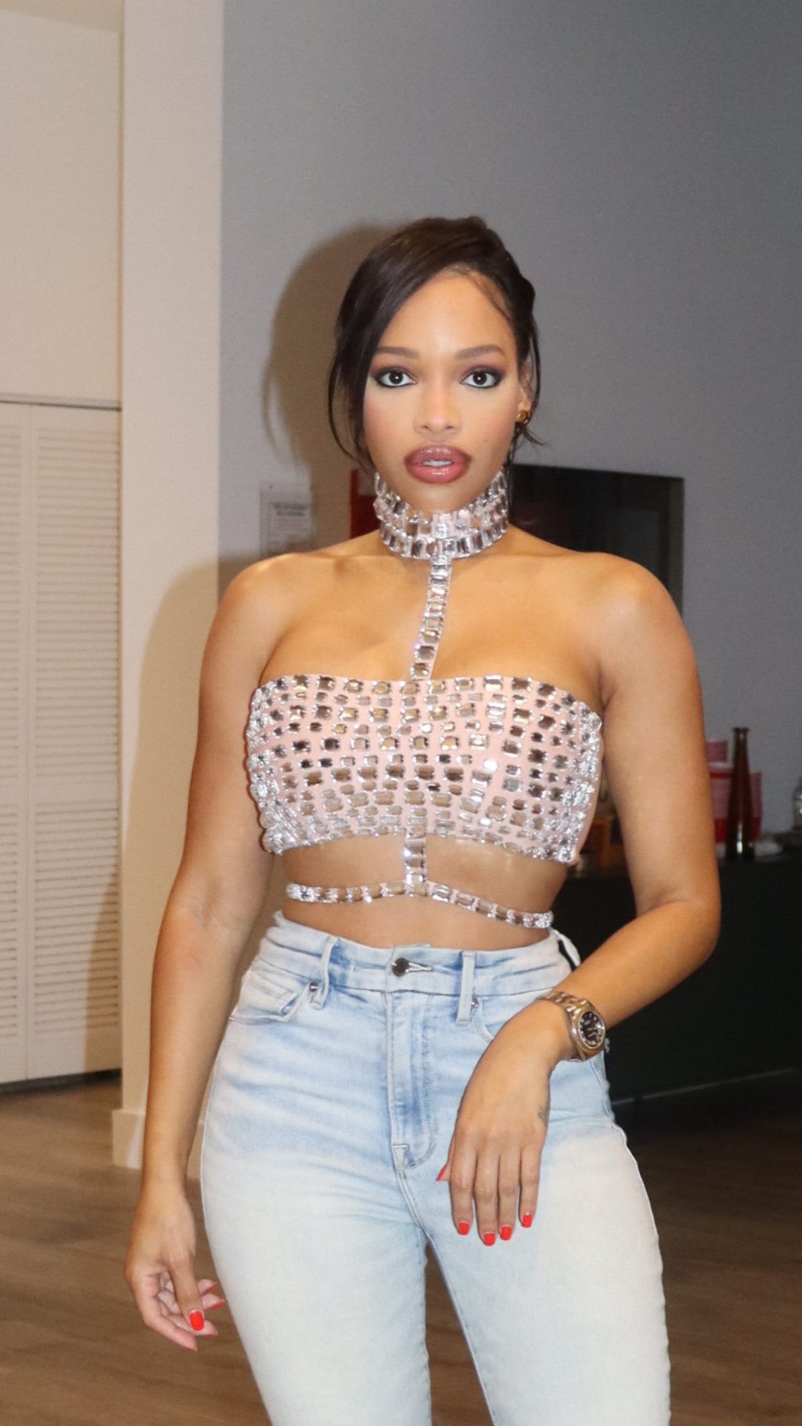 Dome sparkle top