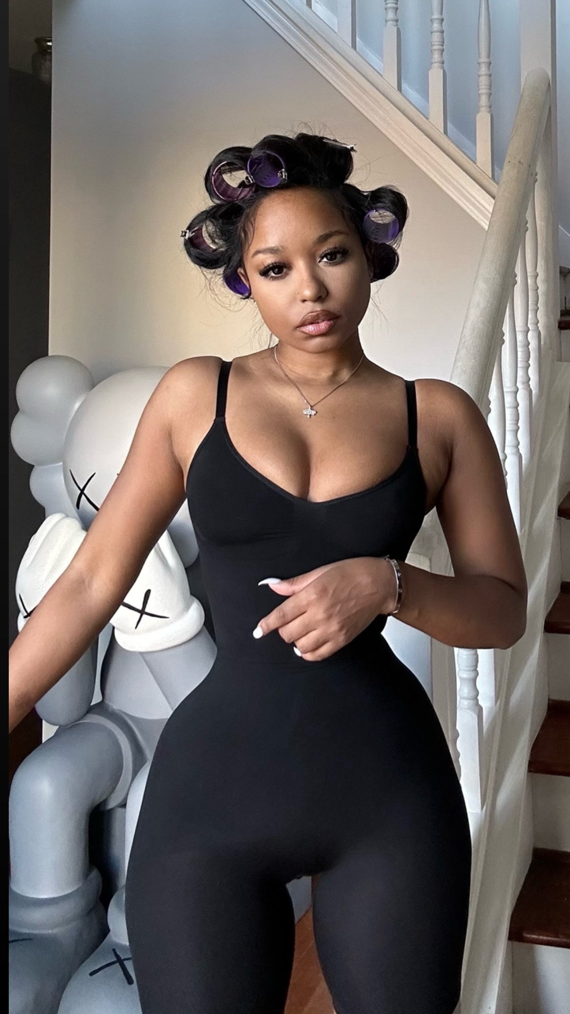 Essential Shape Romper in stock