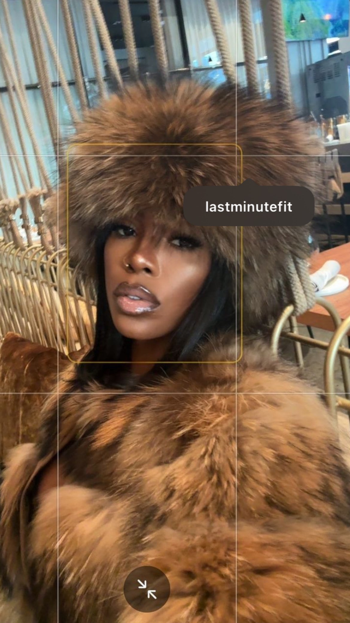 LMF trapper fur hat