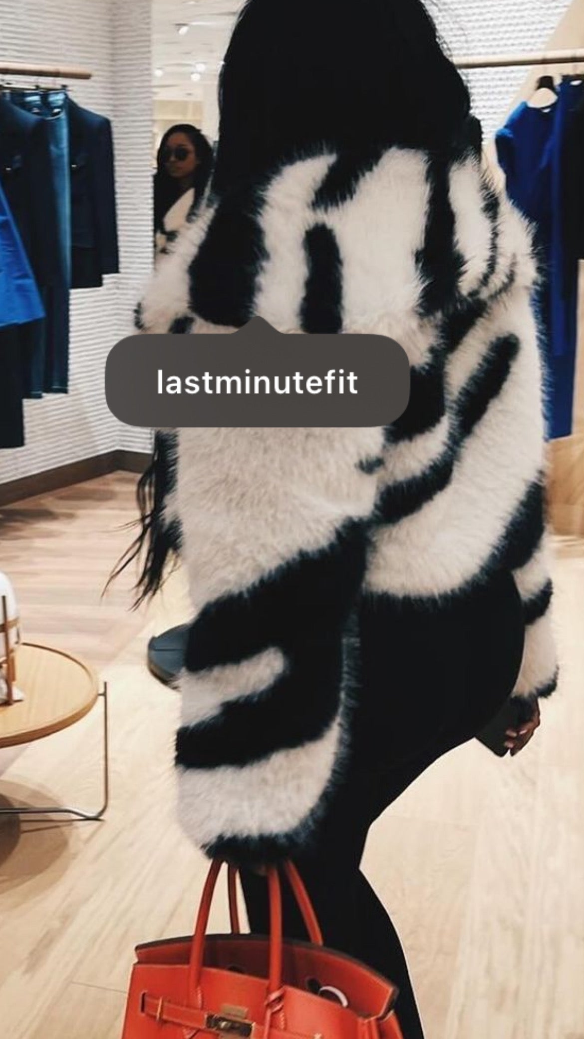 Codage faux fur coat