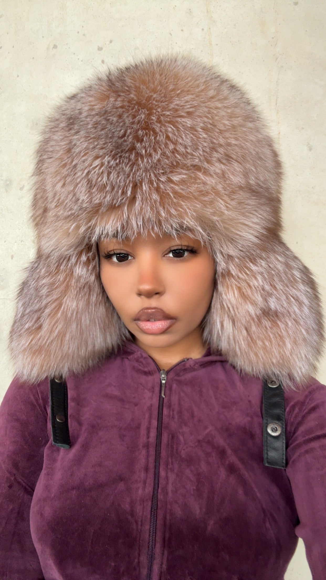 LMF trapper fur hat