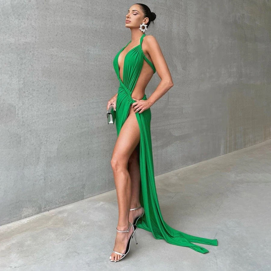 Emerald dress