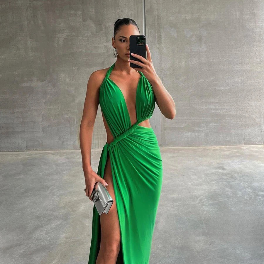 Emerald dress