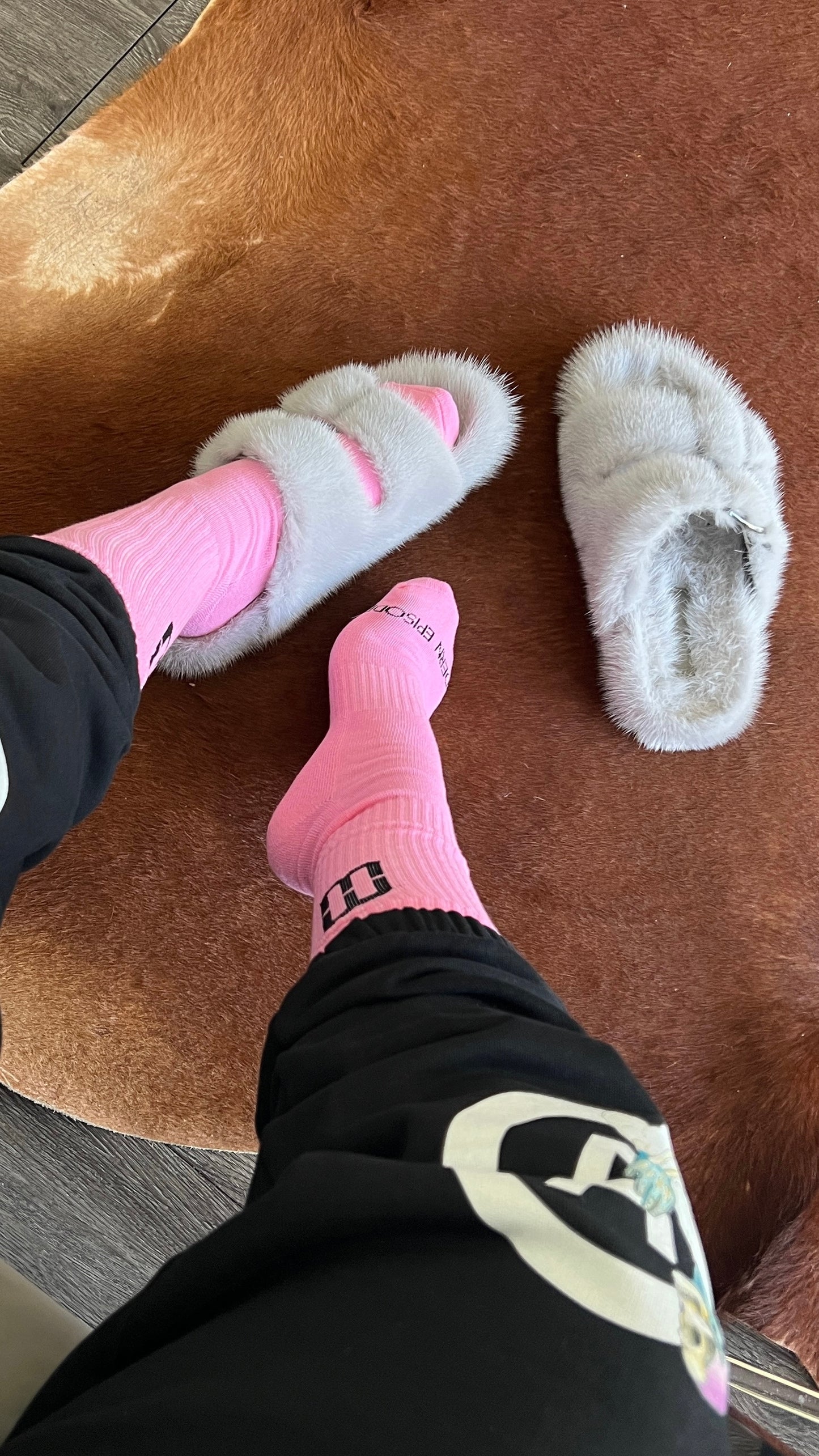 LMF mink slippers (made to order)