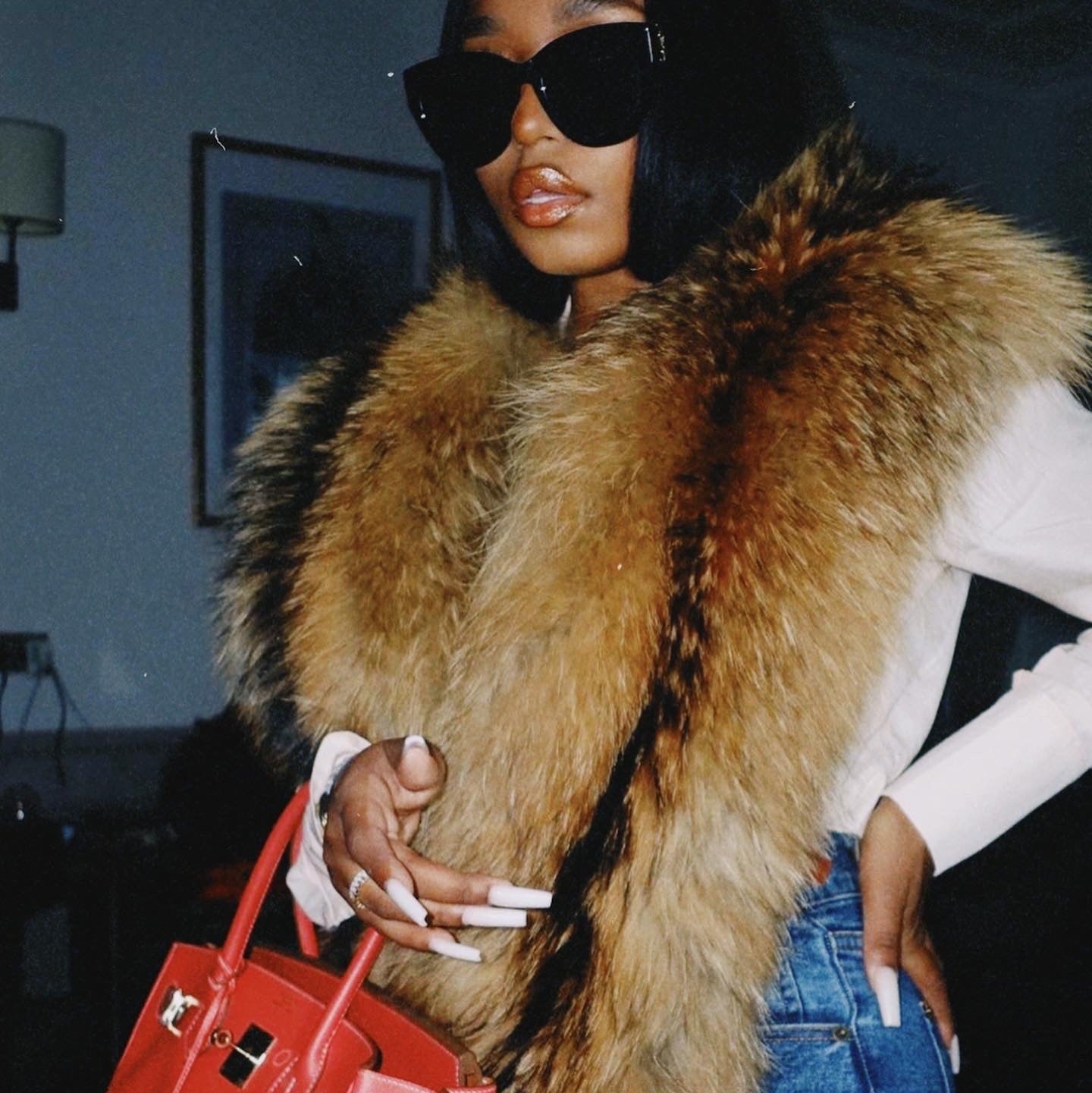 The Darling fur scarf