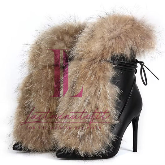 the Isabelle fur boots