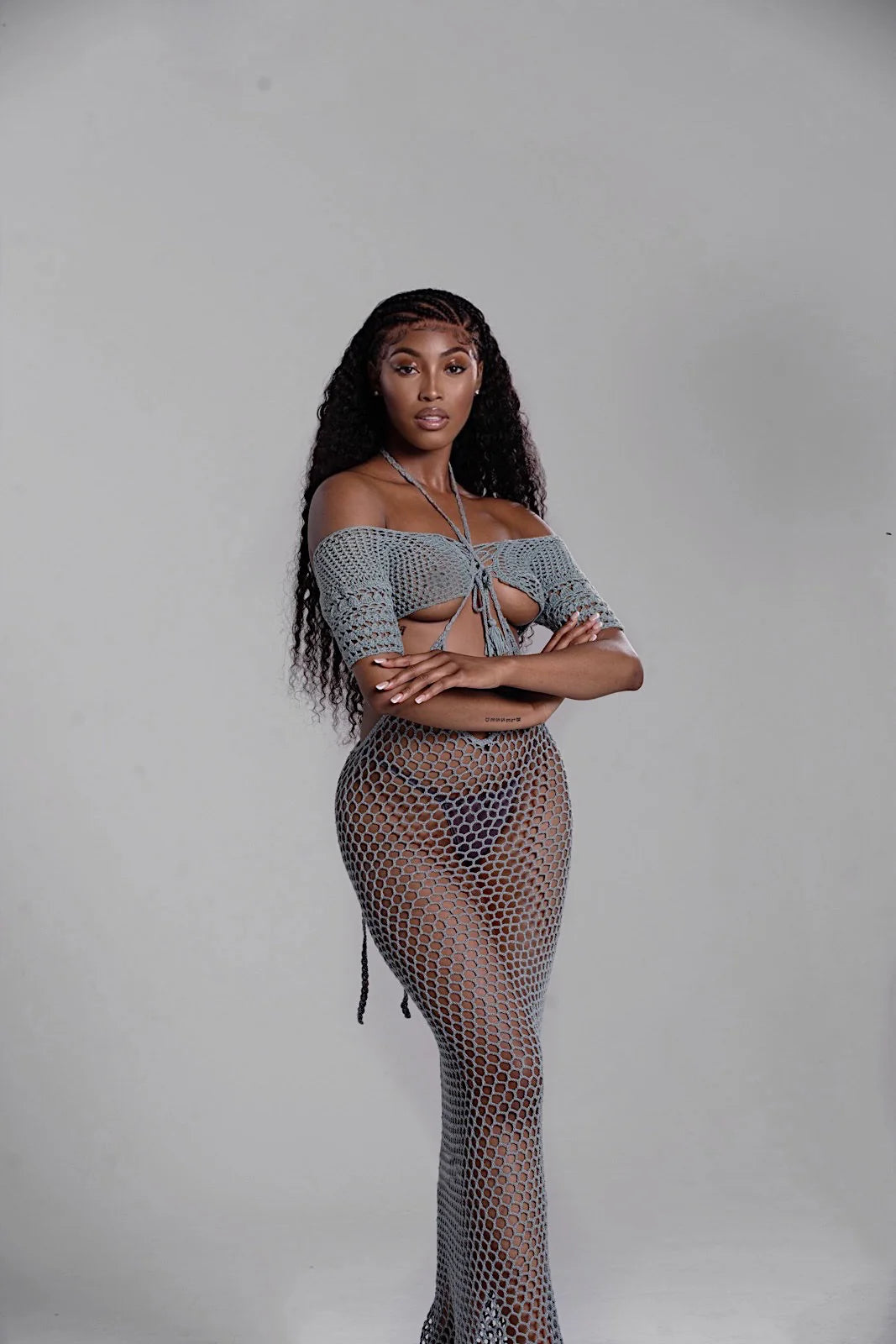 Maayan set in Sage green