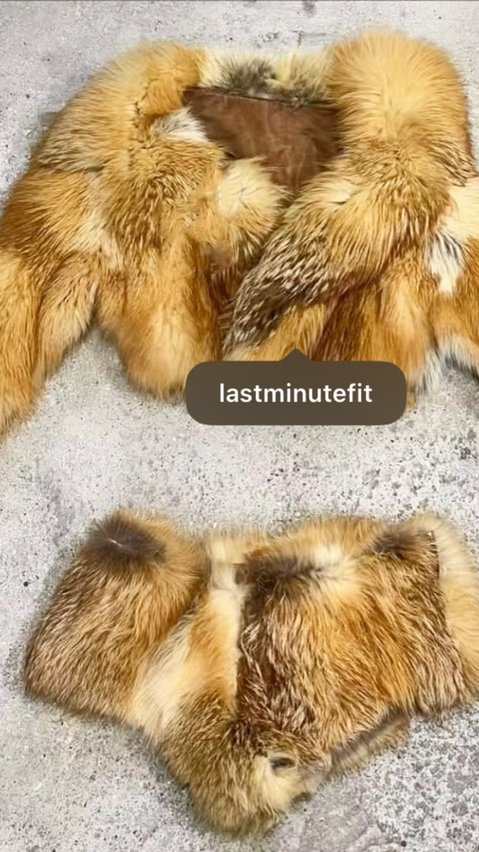 Lapland fur two piece set