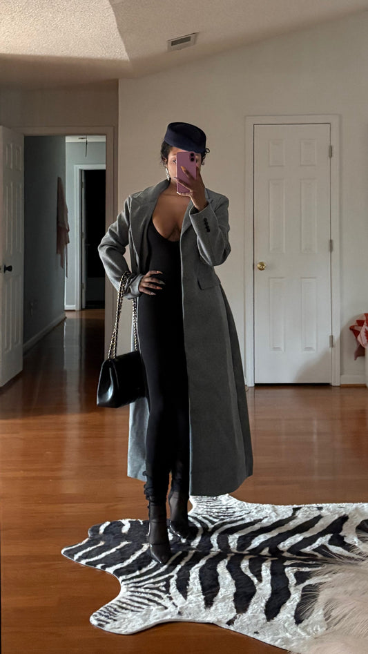 Editorialist trench coat