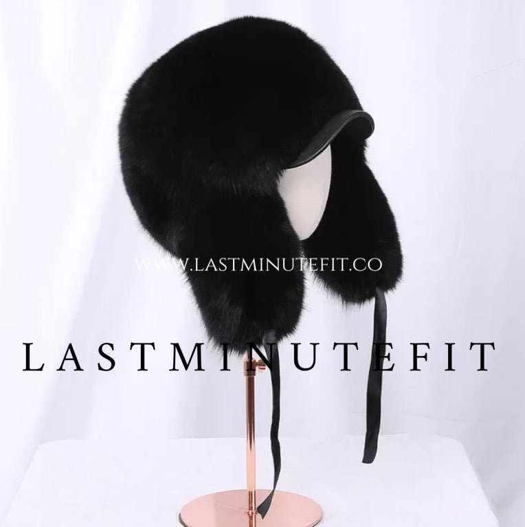 Large Fur Unisex Cap